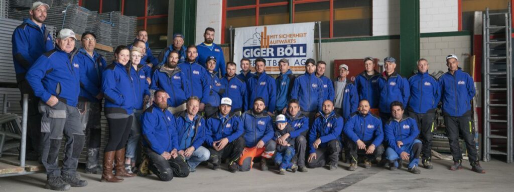 Wir sind die Menschen hinter der Giger Böll AG - Bewirb Dich jetzt bei uns!